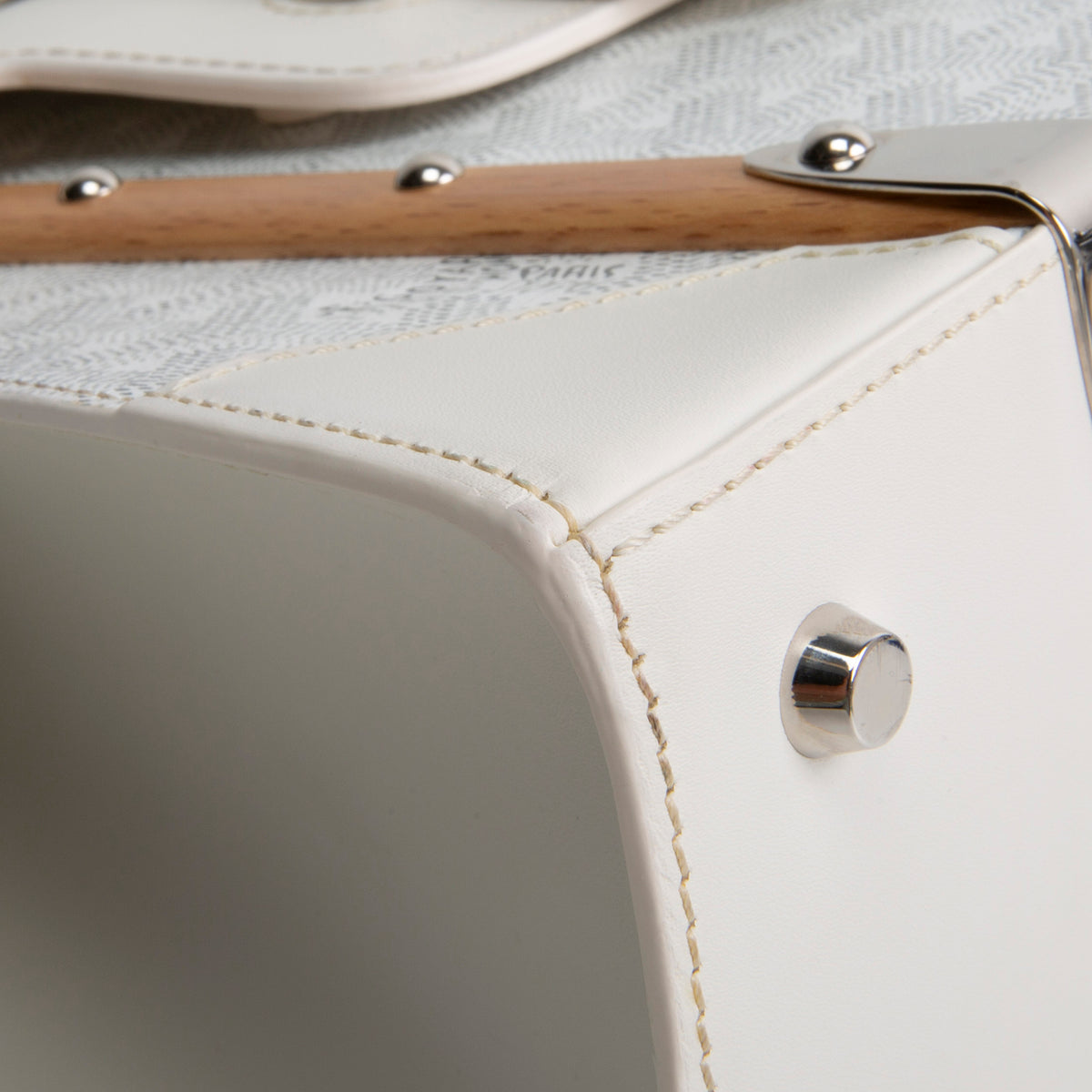 GOYARD Goyardine Saigon MM - White