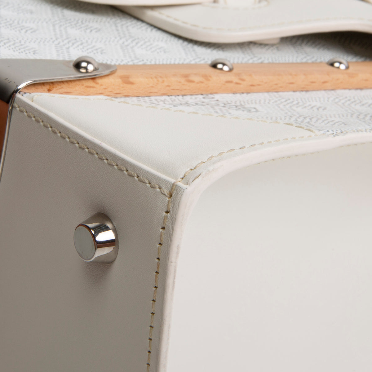 GOYARD Goyardine Saigon MM - White