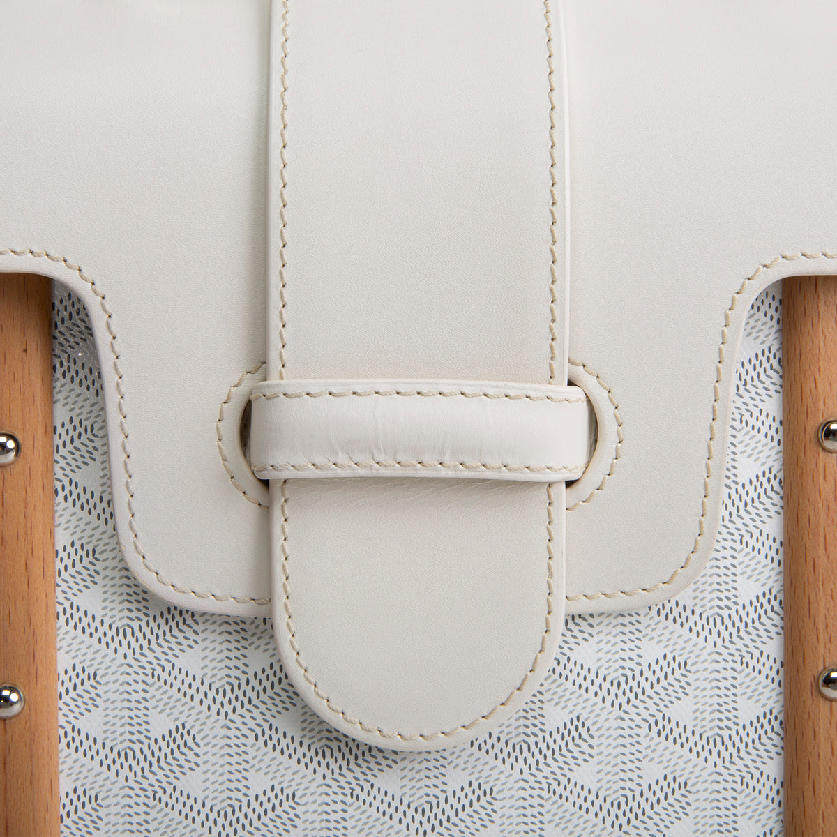 GOYARD Goyardine Saigon MM - White