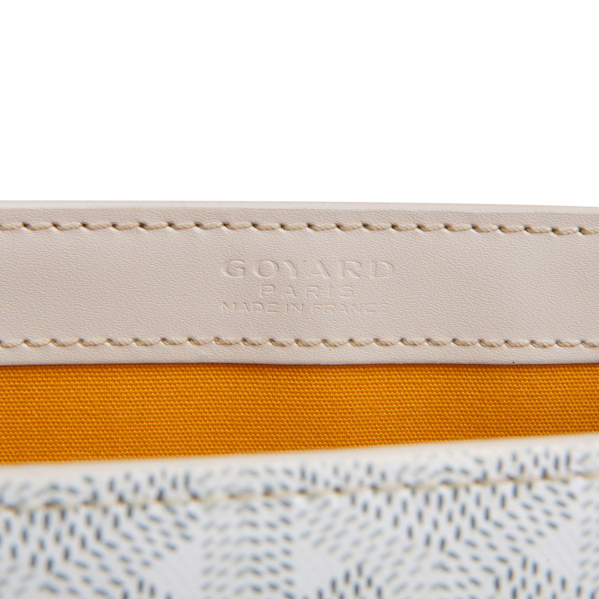 GOYARD Goyardine Saigon MM - White