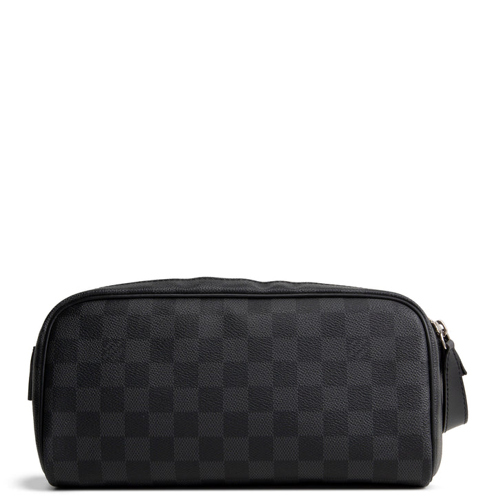 LOUIS VUITTON Damier Graphite Toiletry Dopp Kit