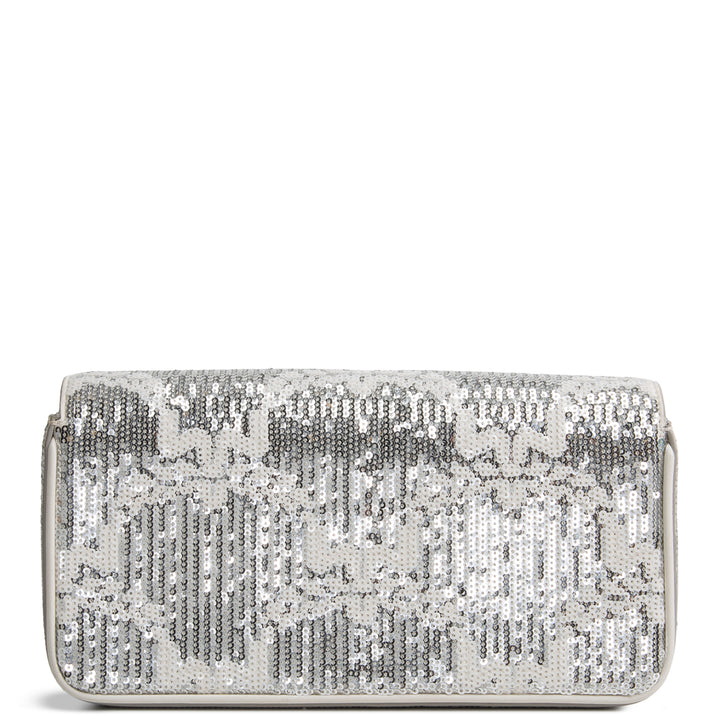 MCM Himmel Sequin Shoulder Bag