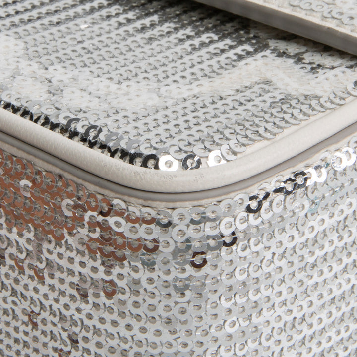 MCM Himmel Sequin Shoulder Bag