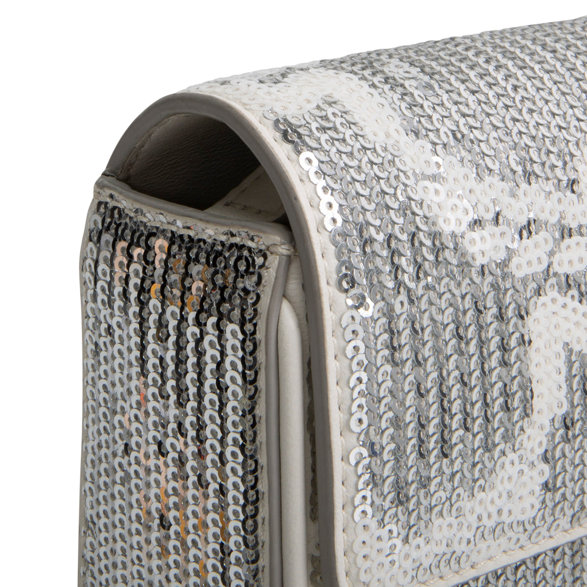 MCM Himmel Sequin Shoulder Bag