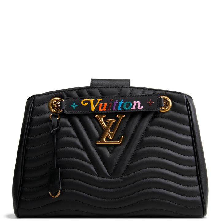 LOUIS VUITTON New Wave Chain Tote - Black