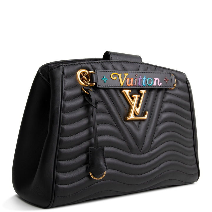 LOUIS VUITTON New Wave Chain Tote - Black