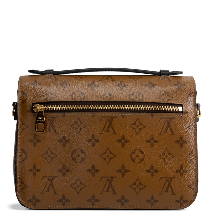 LOUIS VUITTON Monogram Reverse Pochette Metis