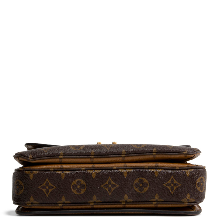 LOUIS VUITTON Monogram Reverse Pochette Metis