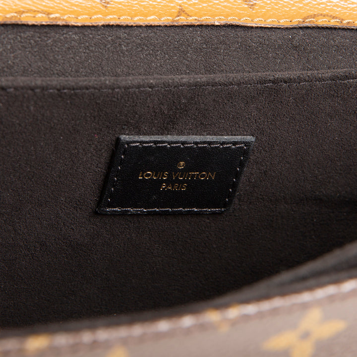 LOUIS VUITTON Monogram Reverse Pochette Metis
