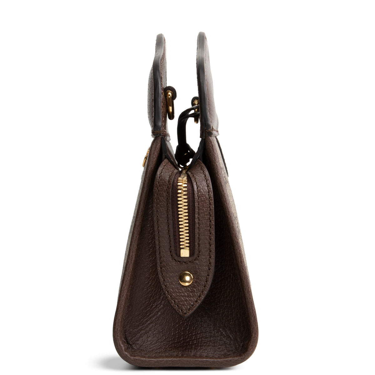 GUCCI GG Supreme Ophidia Cutout Handle Tote - Small