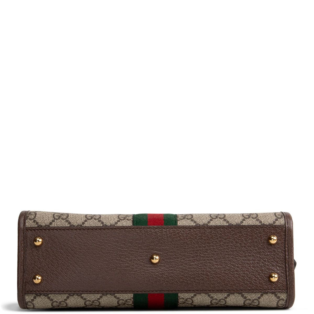 GUCCI GG Supreme Ophidia Cutout Handle Tote - Small