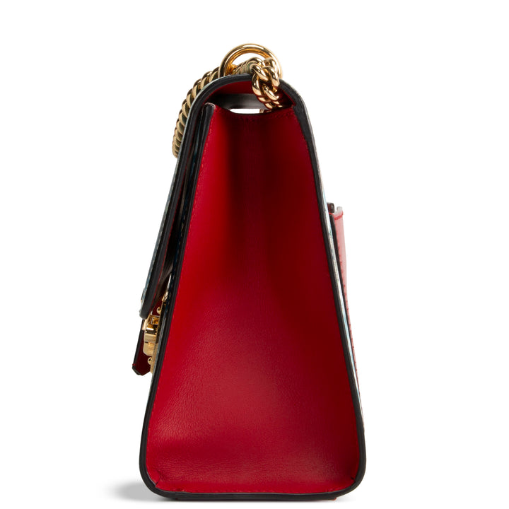 GUCCI GG Blooms Padlock Shoulder Bag - Medium