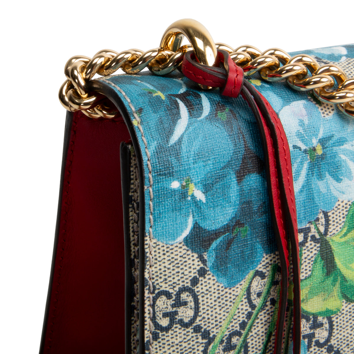 GUCCI GG Blooms Padlock Shoulder Bag - Medium
