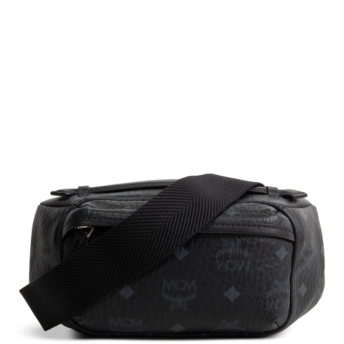MCM Visetos Waist Bag - Black