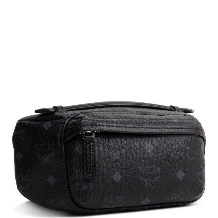 MCM Visetos Waist Bag - Black