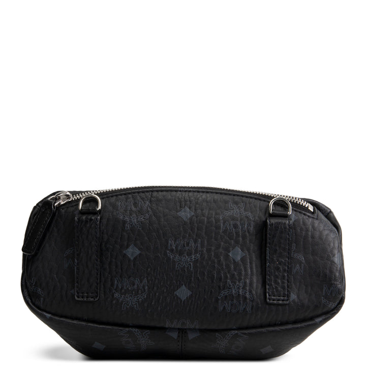 MCM Visetos Waist Bag - Black