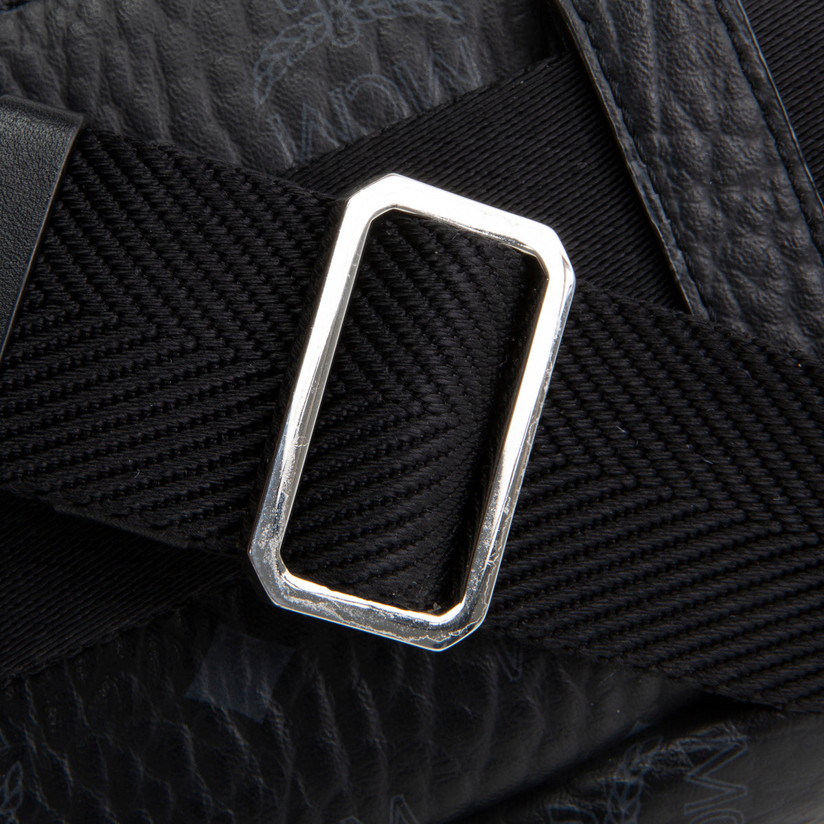 MCM Visetos Waist Bag - Black