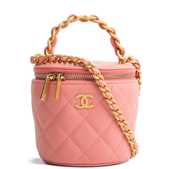 CHANEL Afternoon Tea Bucket Bag - Quilted Lambskin