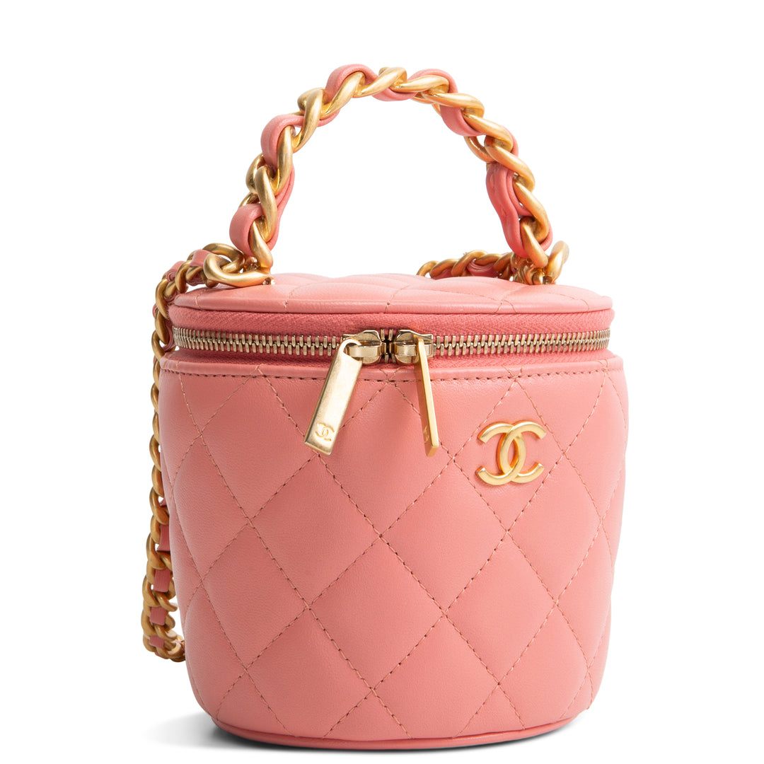 CHANEL Afternoon Tea Bucket Bag - Quilted Lambskin