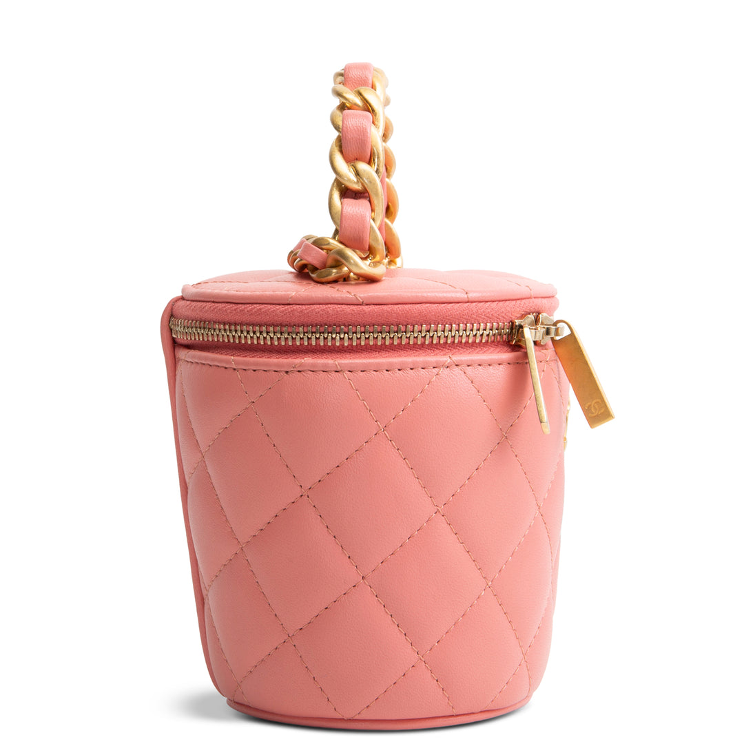 CHANEL Afternoon Tea Bucket Bag - Quilted Lambskin