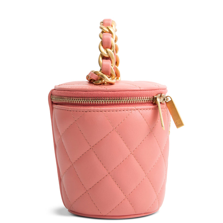 CHANEL Afternoon Tea Bucket Bag - Quilted Lambskin