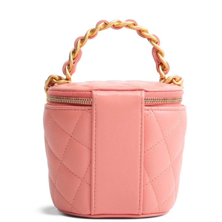 CHANEL Afternoon Tea Bucket Bag - Quilted Lambskin