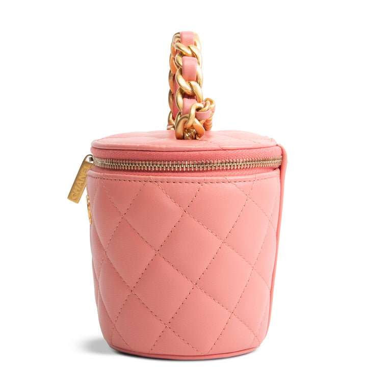 CHANEL Afternoon Tea Bucket Bag - Quilted Lambskin