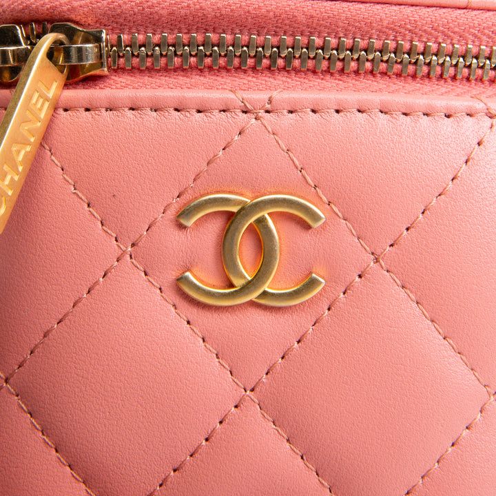CHANEL Afternoon Tea Bucket Bag - Quilted Lambskin