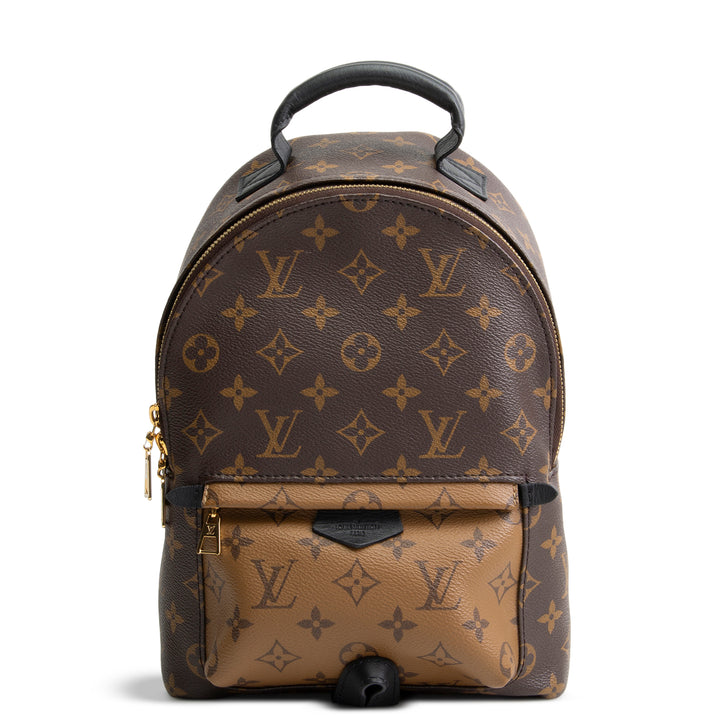 LOUIS VUITTON Monogram Reverse Palm Springs Backpack