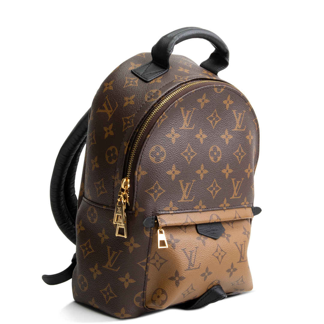 LOUIS VUITTON Monogram Reverse Palm Springs Backpack