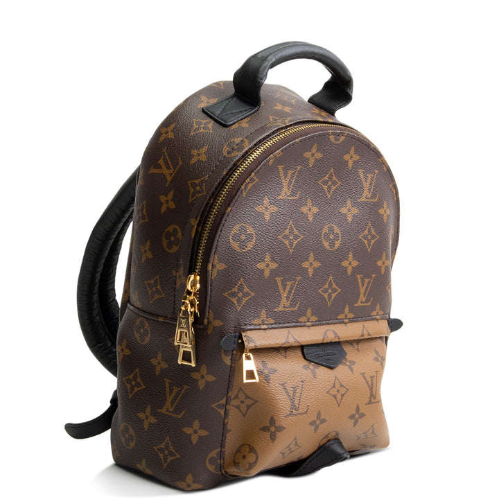 LOUIS VUITTON Monogram Reverse Palm Springs Backpack