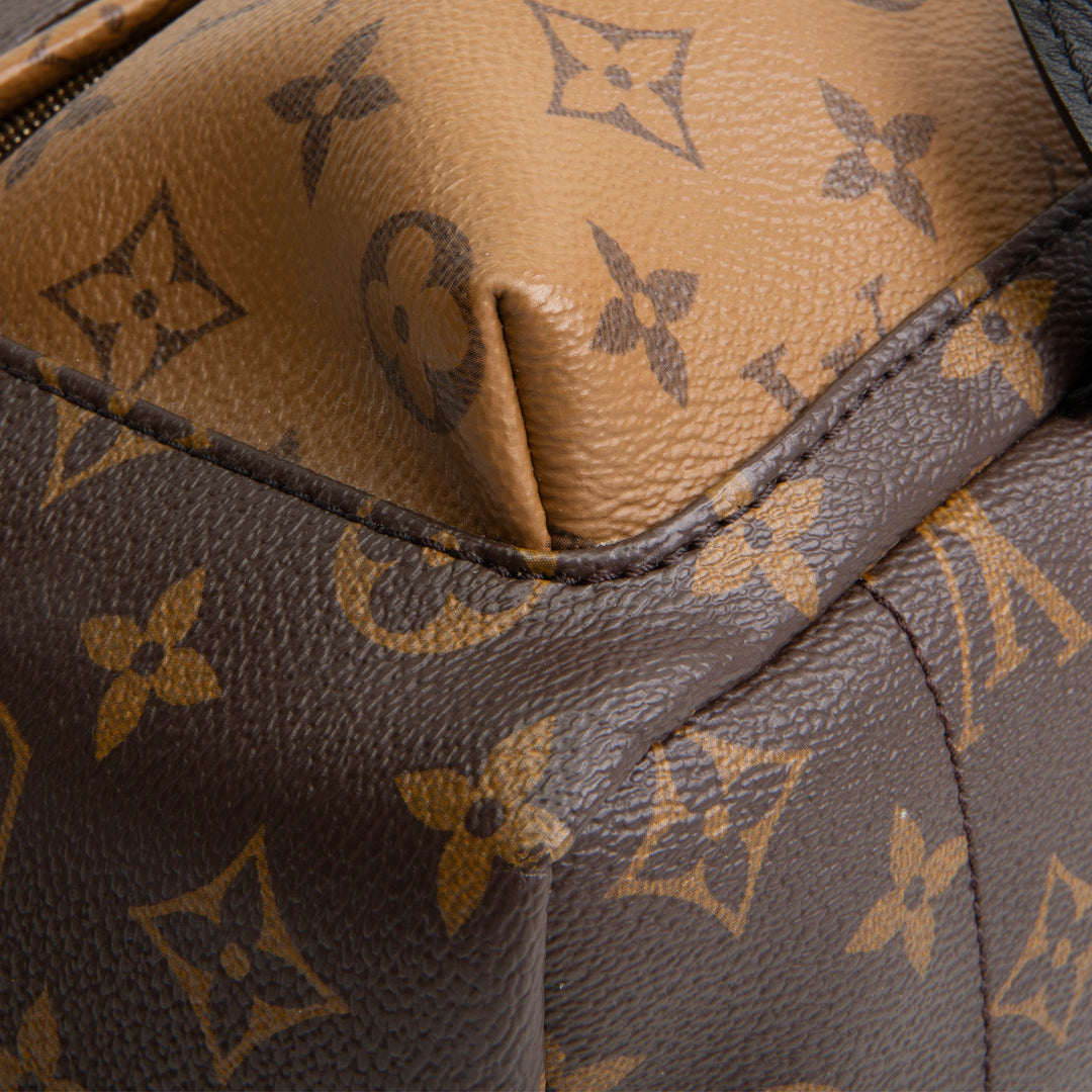LOUIS VUITTON Monogram Reverse Palm Springs Backpack