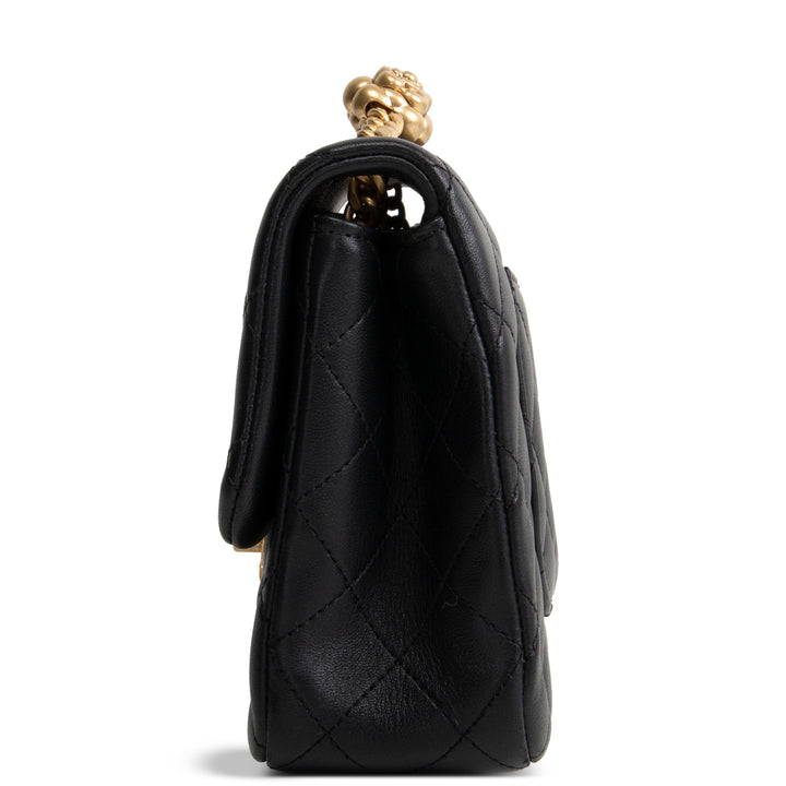CHANEL Pearl Crush Small Flap Bag - Black