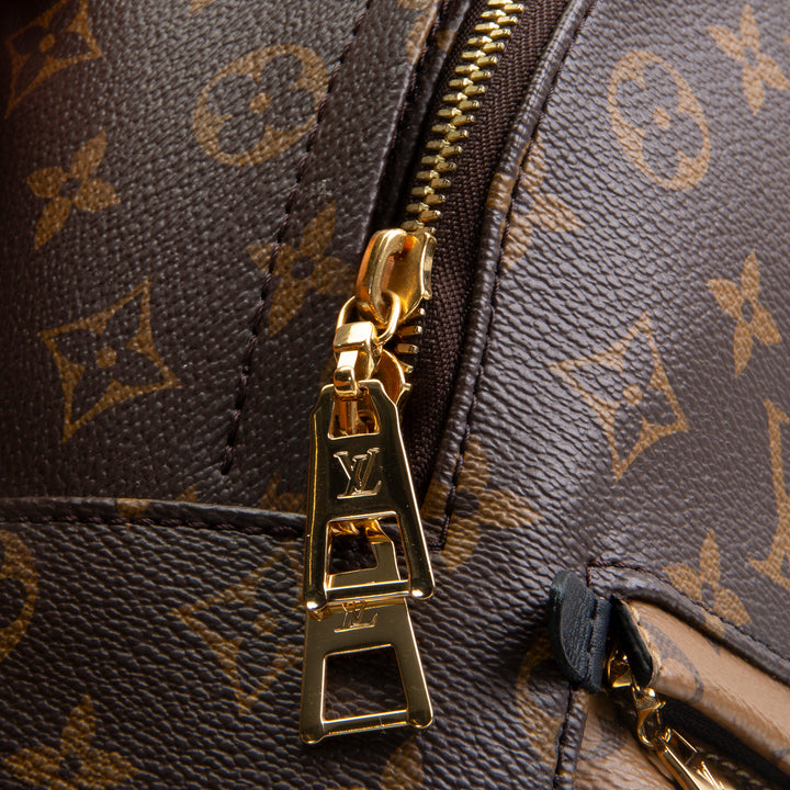LOUIS VUITTON Monogram Reverse Palm Springs Backpack