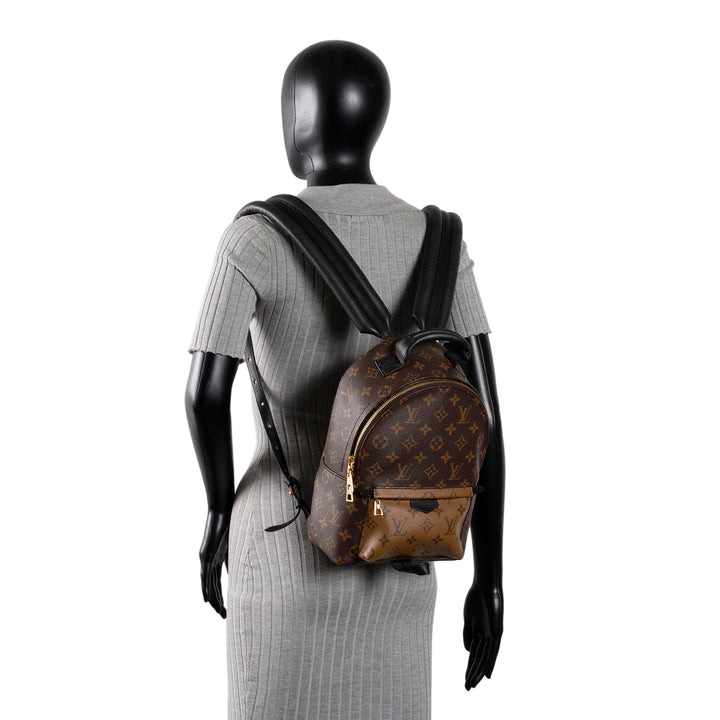 LOUIS VUITTON Monogram Reverse Palm Springs Backpack