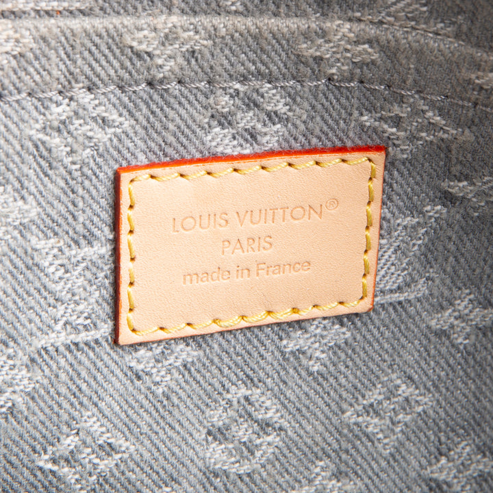 LOUIS VUITTON Speedy Soft 30 Monogram Denim - Washed Grey