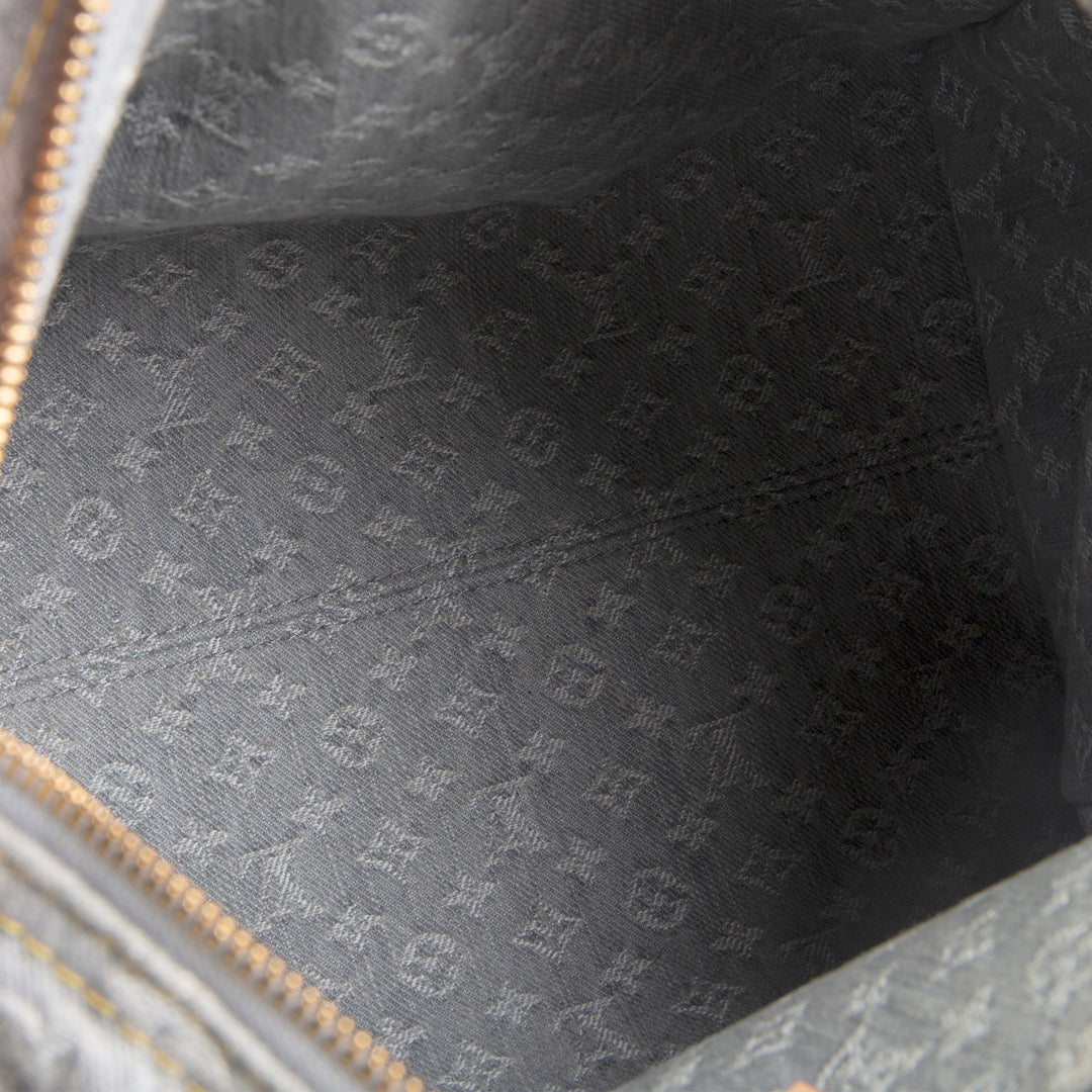 LOUIS VUITTON Speedy Soft 30 Monogram Denim - Washed Grey