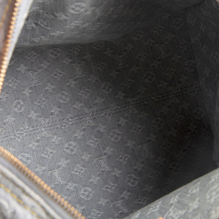LOUIS VUITTON Speedy Soft 30 Monogram Denim - Washed Grey
