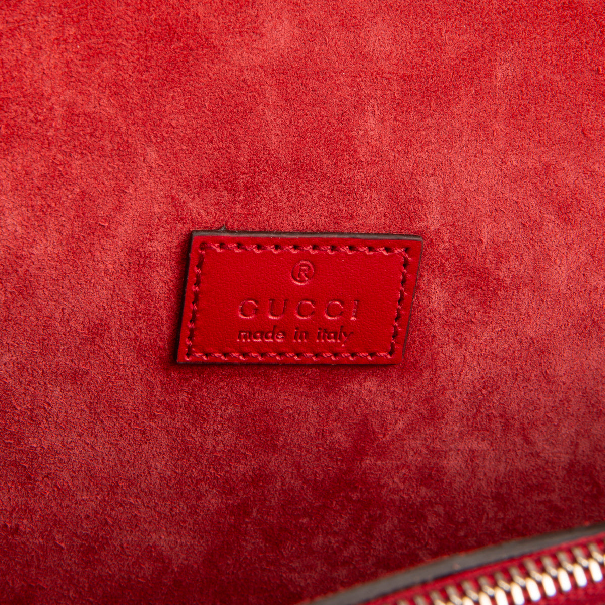 GUCCI GG Supreme Dionysus Shoulder Bag - Red Trim