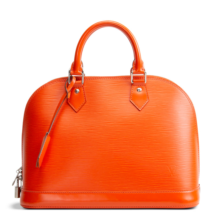 LOUIS VUITTON Epi Alma PM - Orange