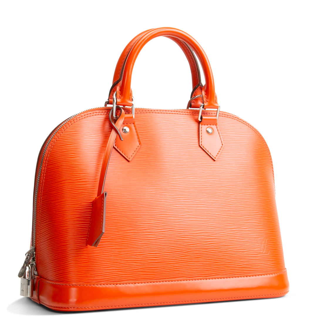 LOUIS VUITTON Epi Alma PM - Orange