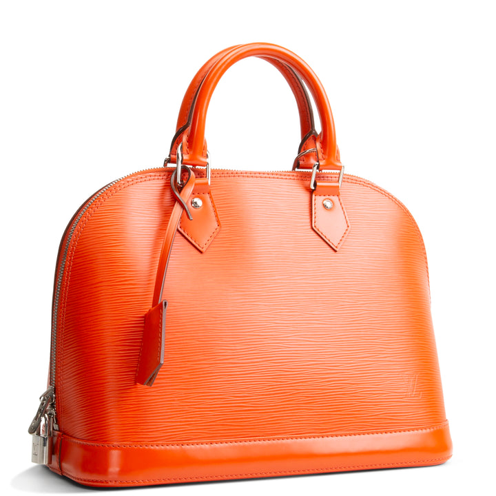 LOUIS VUITTON Epi Alma PM - Orange