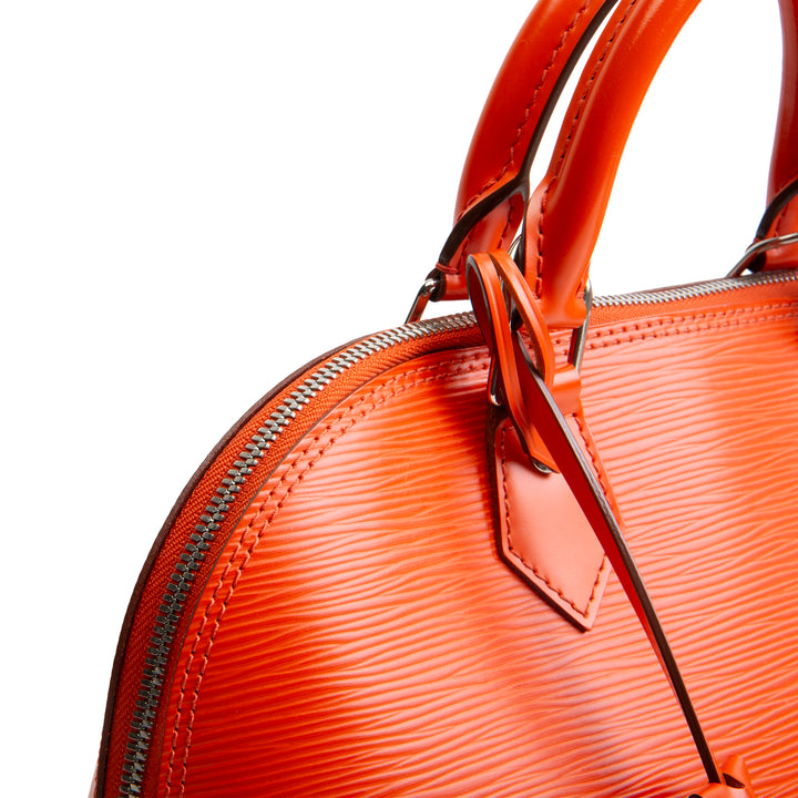 LOUIS VUITTON Epi Alma PM - Orange
