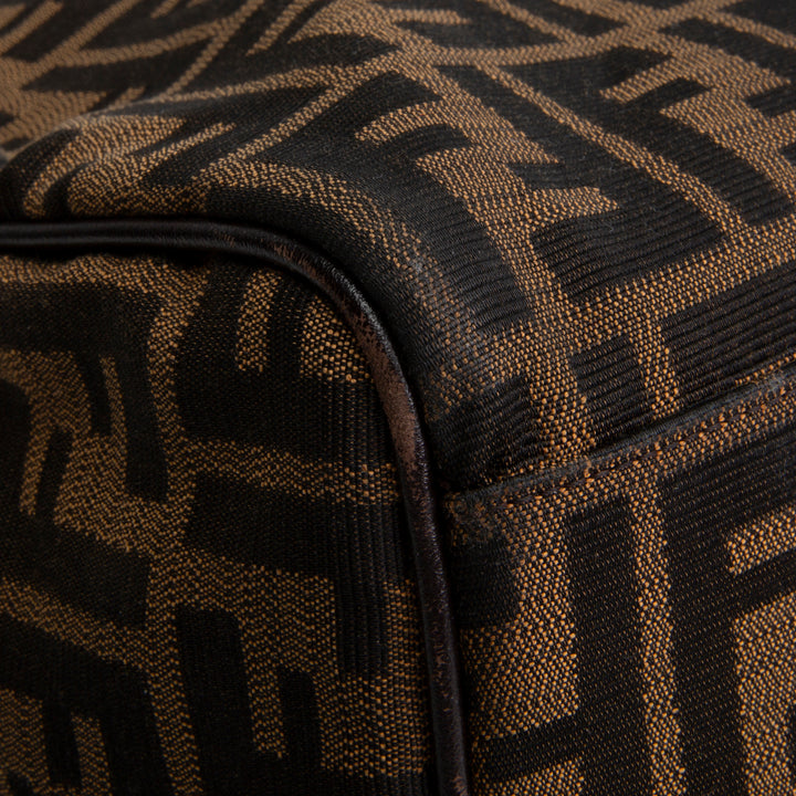 FENDI Zucca Chef Boston Bag - Tobacco