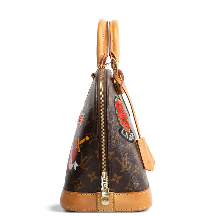LOUIS VUITTON Alma PM Patches Monogram Bag