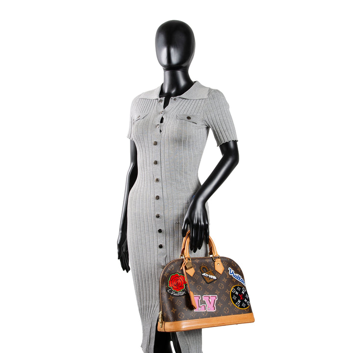 LOUIS VUITTON Alma PM Patches Monogram Bag