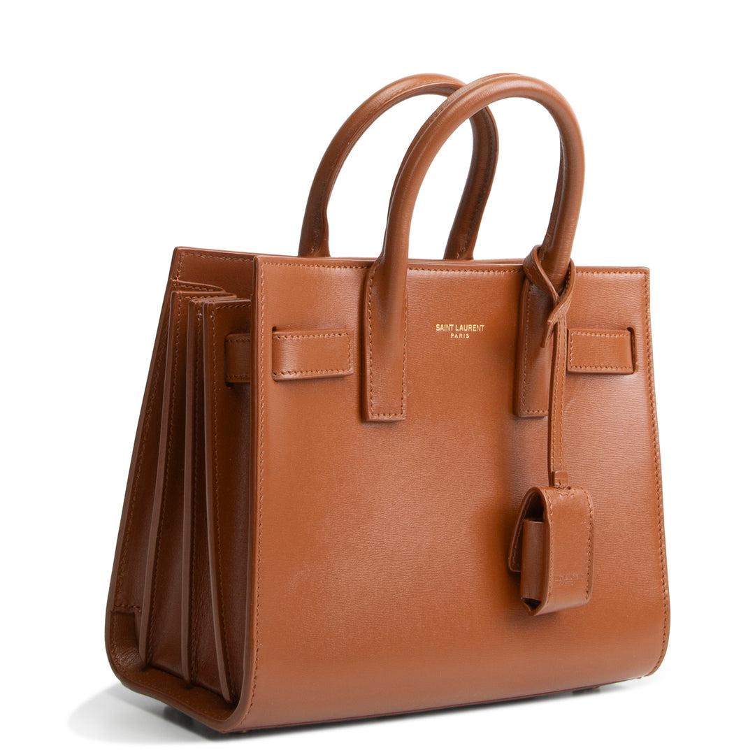 SAINT LAURENT Sac de Jour Nano - Brown