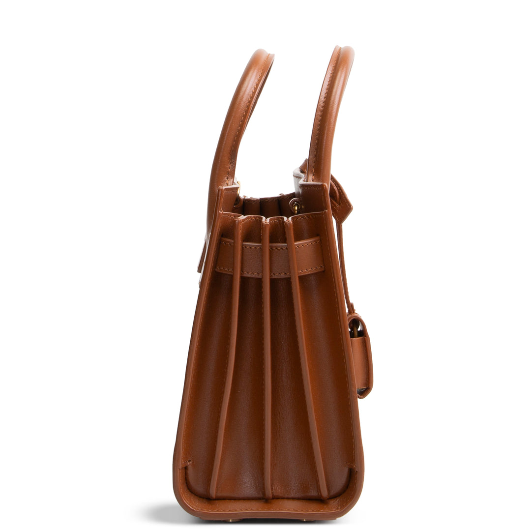 SAINT LAURENT Sac de Jour Nano - Brown
