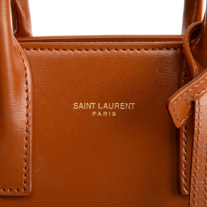 SAINT LAURENT Sac de Jour Nano - Brown