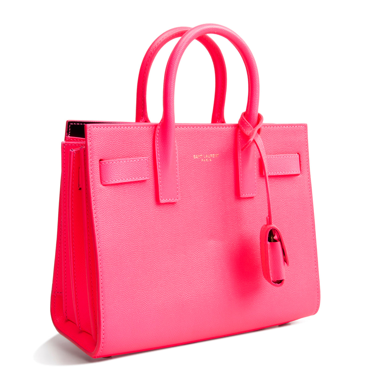 SAINT LAURENT Sac de Jour Nano - Neon Pink